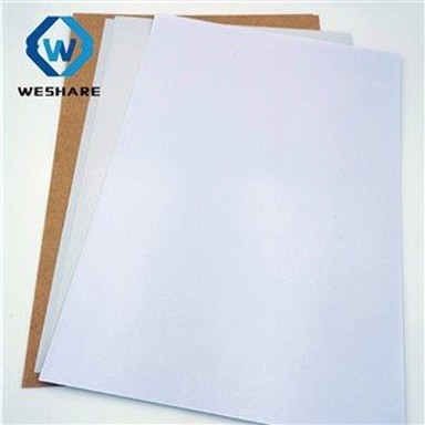 सफ़ेद स्टिकर रिलीज़ पेपर